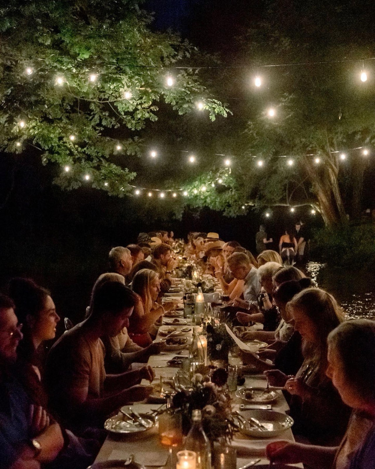 Long-table supper in Leipers Fork